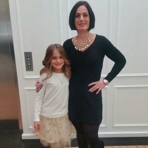 Athleta Knit Black Dress XS